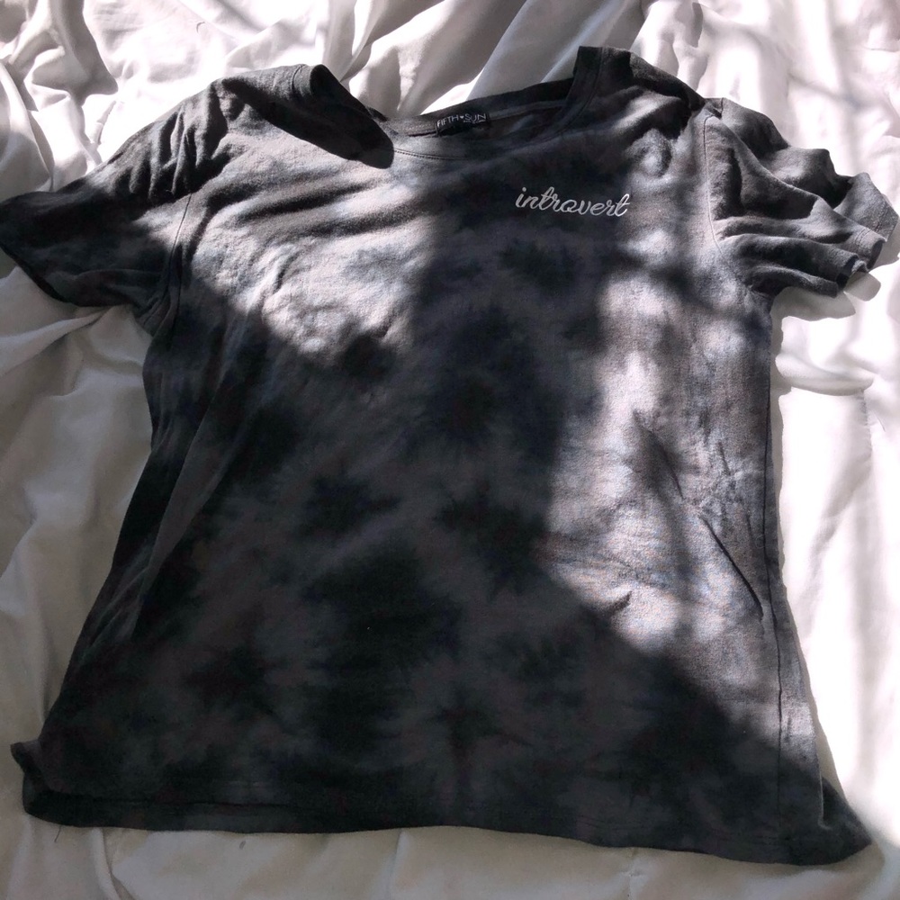 Introvert Grey Shirt